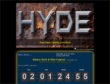 Tablet Screenshot of hydedates.com